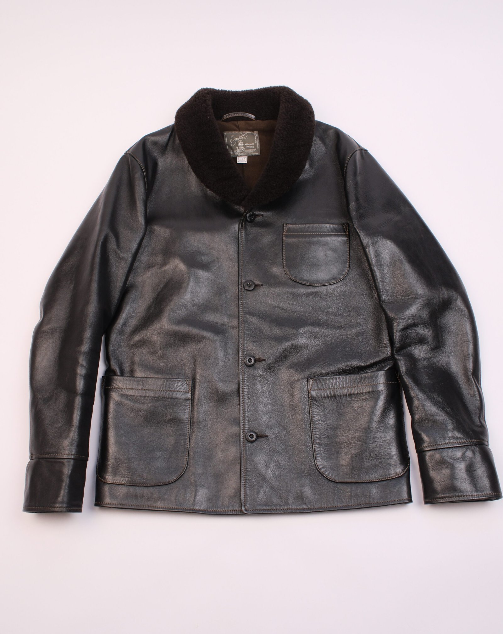 Orgueil Horsehide Leather Jacket