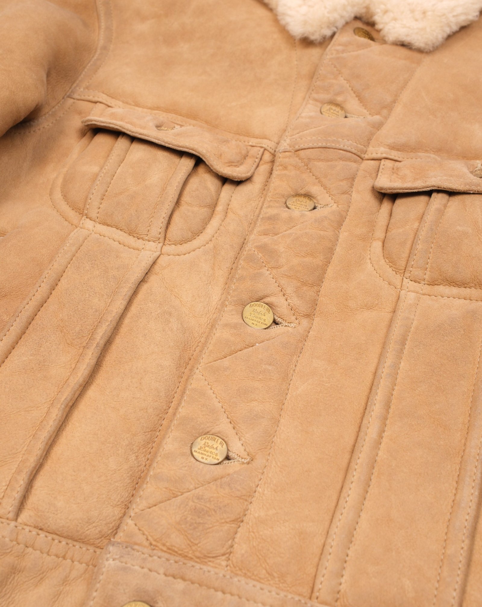 RRL Shearling Type 3 Jacket RRL Roarke Shearling Jacket