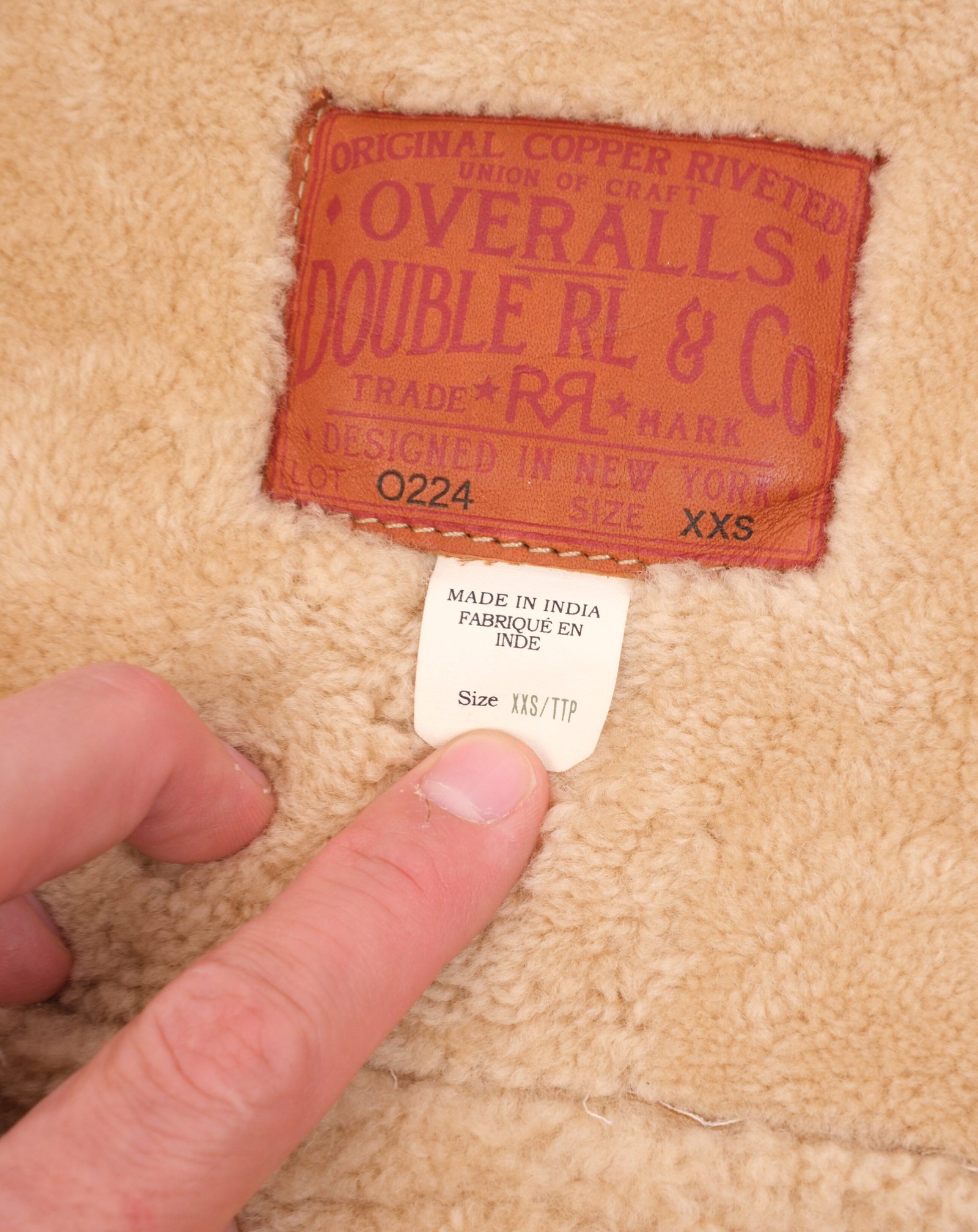 RRL Shearling Type 3 Jacket RRL Roarke Shearling Jacket