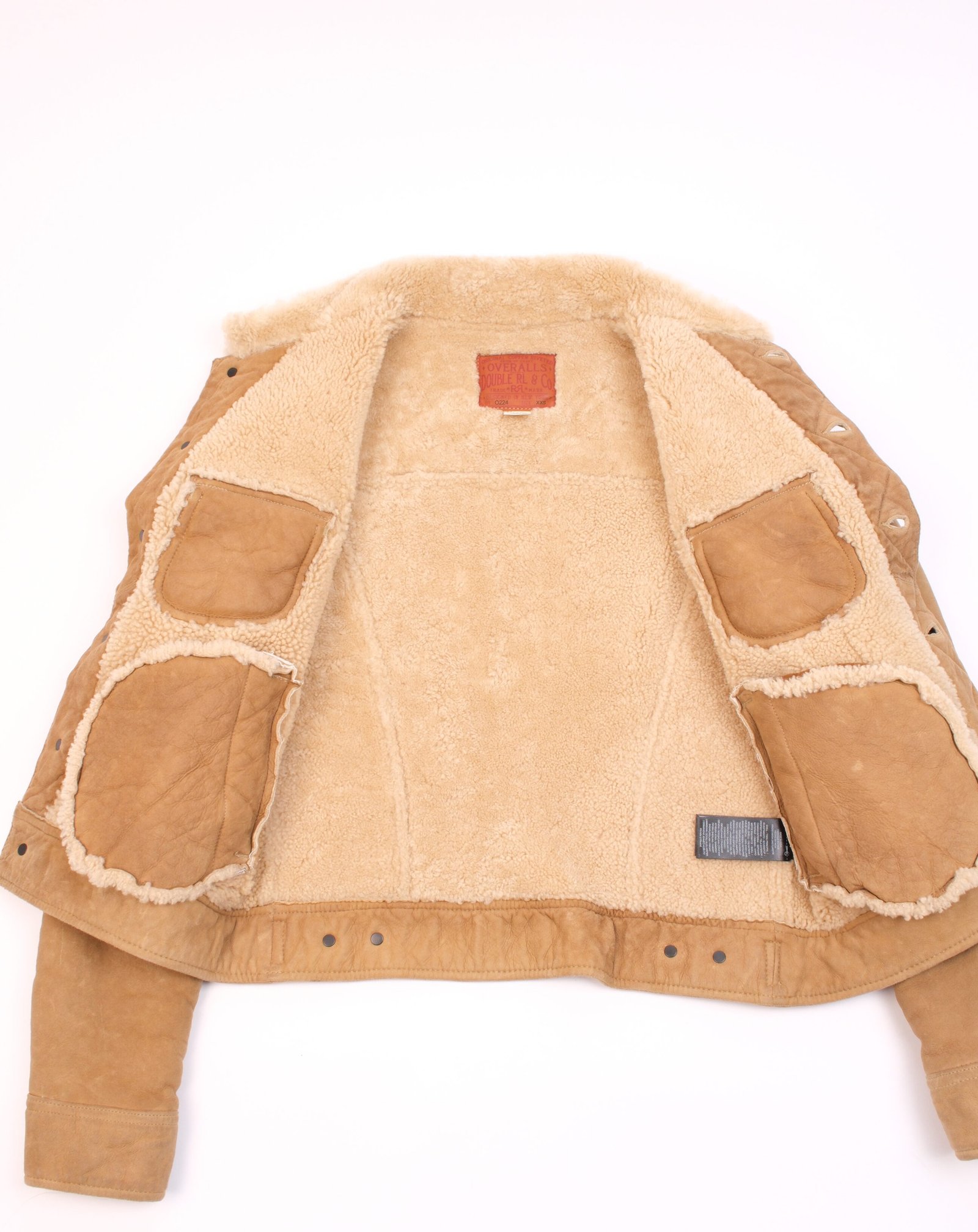 RRL Shearling Type 3 Jacket RRL Roarke Shearling Jacket
