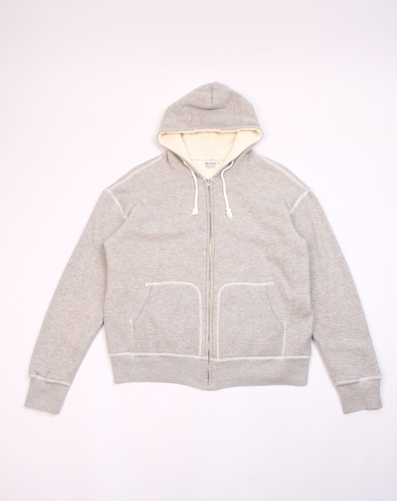 The Real McCoy’s Thermal Lined Full Zip Sweat Parka