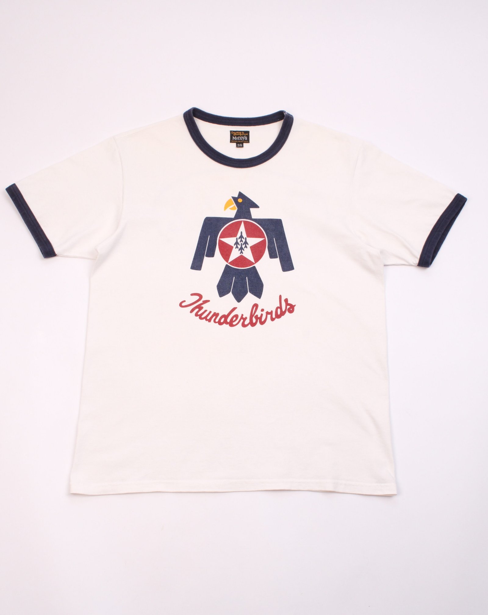 The Real McCoy’s Thunderbirds Ringer T-Shirt