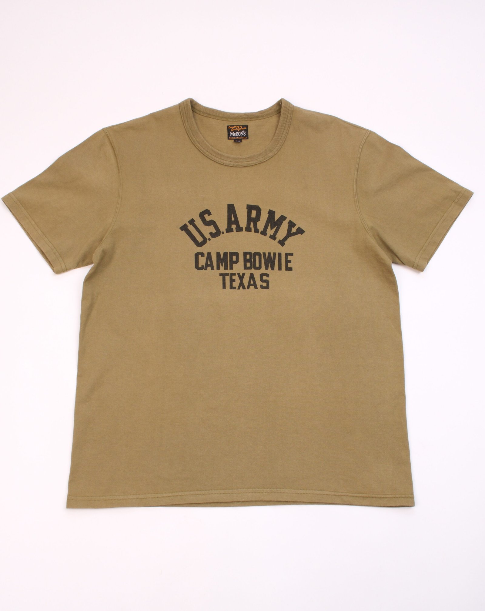 The Real McCoy’s Camp Bowie T-Shirt
